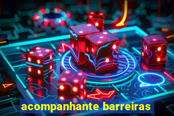 acompanhante barreiras